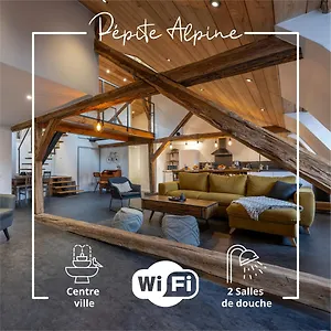 Superbe Loft - Situ Sur La Place Barcelonnette